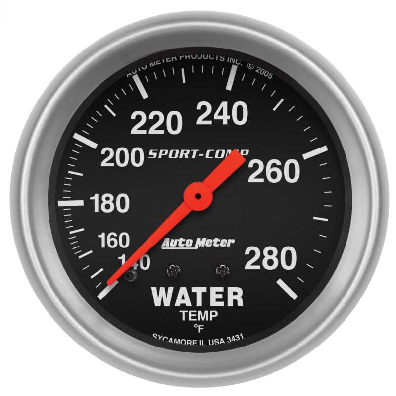 Sport-Comp™ Mechanical Water Temperature Gauge 3431